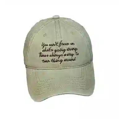 杨同学 夏季遮阳帽 棉 鸭舌帽 男女同款情侣款