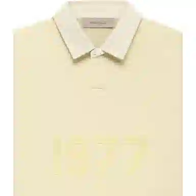 Fear of God Essentials FW22 Henley Rugby Canary