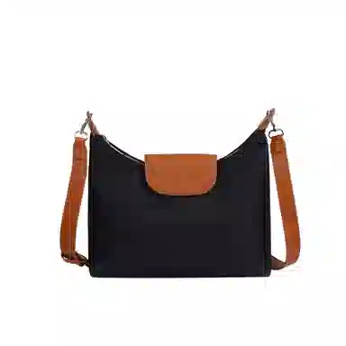 OUZIHUANG Shoulder Bag Black