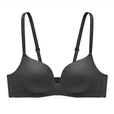 曼妮芬 纯色光面简约小胸聚拢收副乳文胸 女款