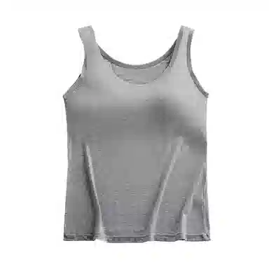 欧迪芬 亲肤柔软透气有垂感上托防走光固定式杯垫免加强承托稳固防垂无痕背心 女款