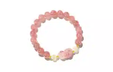 百利金 吞金兽貔貅 招财转运国潮复古新中式简约精致创意设计六字真言转运珠 琉璃 玉石手串 男女同款情侣款