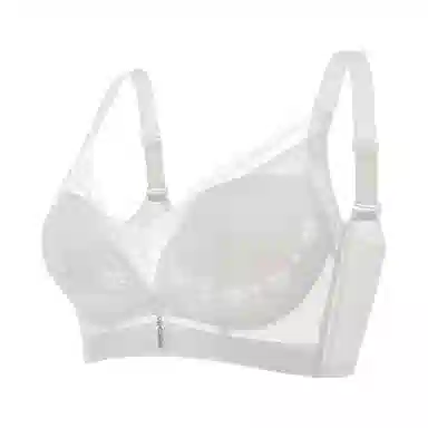 欧迪芬 透气收副乳聚拢防下垂舒适矫正调整型平胸洞洞杯文胸 女款