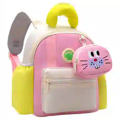 恒源祥 时尚可爱百搭简约 尼龙 双肩包 儿童款 多色