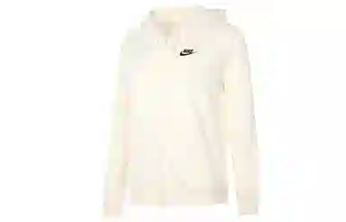 Nike Club Fleece Hoodie White