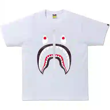A BATHING APE Shark Camo Tee
