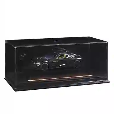 金车将 柯尼塞格 双子座 仿真合金车模 氛围感灯光展示礼盒礼袋 成品模型