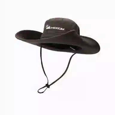 稻草人 户外钓鱼出游遮阳防晒 聚酯纤维 渔夫帽 男女同款情侣款