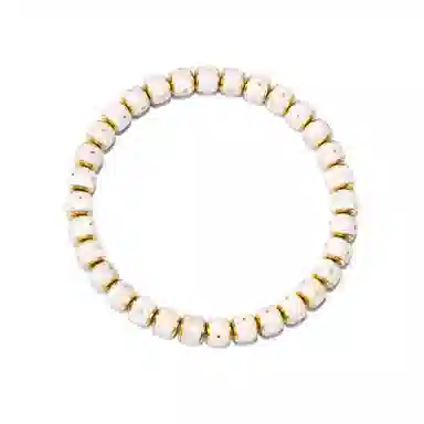 钰澜文玩 金盾·皓铠·满天设计师款手工佛珠手把件 白玉菩提 手串 男女同款情侣款