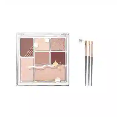 丽洁悠 【爆款】七色修容眼影纯欲氛围感一体盘 易上色细闪自然