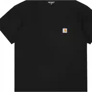 Carhartt WIP Logo Pocket T-Shirt Black