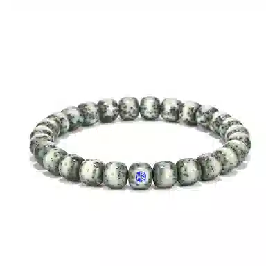 钰澜文玩 精品 卓然原生态老型眼睛留白佛珠#好运 星月菩提 手串 男女同款情侣款