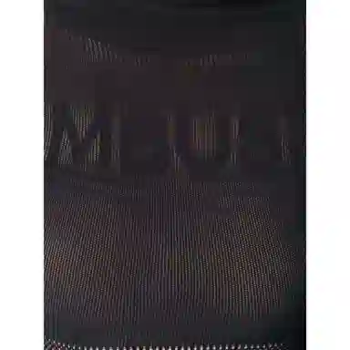 AMBUSH FW21 Turtleneck Mesh Long Sleeve Top Black