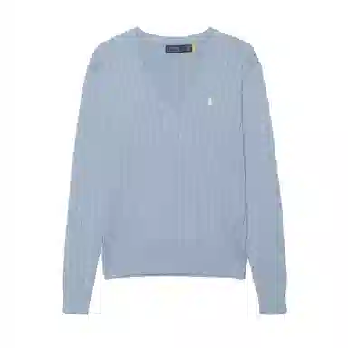 Polo Ralph Lauren V-Neck Sweater Misty Blue