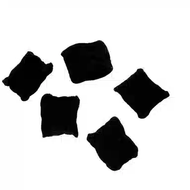 彤彤兔 面膜高弹力马尾巨柔肌肤面感超宽简约扎头 布艺 头绳 女款