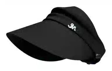 优幽兰 休闲简约纯色高级感防韩版百搭夏天透气空顶遮阳可扎高马尾防紫外线 聚酯纤维 防晒帽 女款