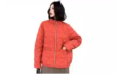 鸭鸭 通勤简约宽松羽绒服 女款