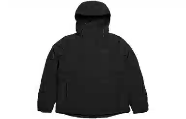 Columbia Down Jacket Hoodie Black