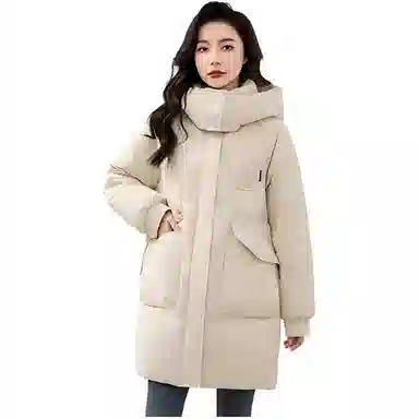 鸭鸭 时尚通勤保暖外套羽绒服 女款