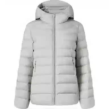 坦博尔 连帽短款纯色羽绒服 女款