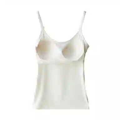 欧迪芬 亲肤柔软透气无痕有垂感细肩带弹力不勒防垂夏季背心 女款