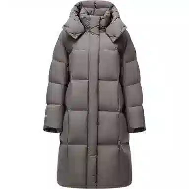 坦博尔 长款户外保暖休闲羽绒服 女款