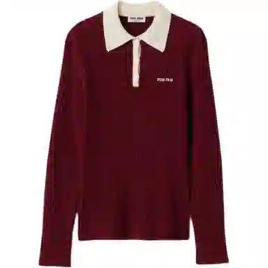 Miu Miu FW24 Polo Shirt