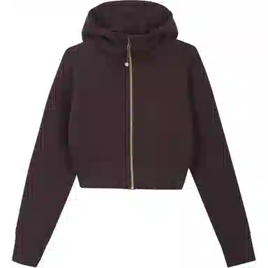 lululemon Scuba Full-Zip Cropped Hoodie