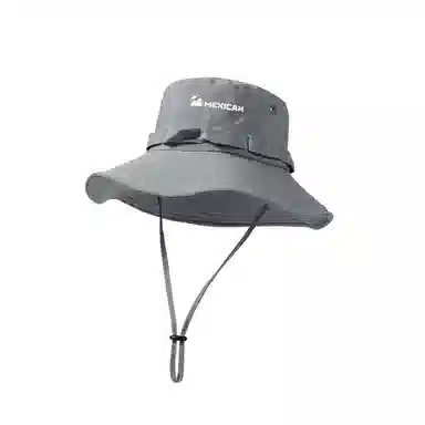 稻草人 户外徒步登山钓鱼防晒 大檐遮阳防紫外线 时尚百搭  显脸小 涤纶 渔夫帽 男女同款情侣款