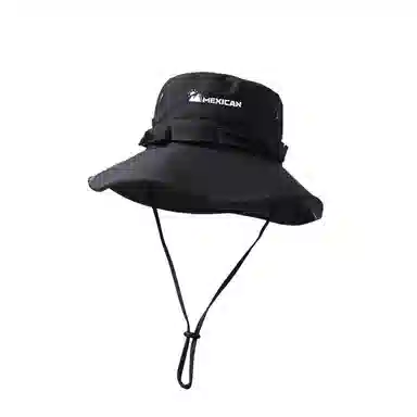 稻草人 户外徒步登山钓鱼防晒 大檐遮阳防紫外线 时尚百搭  显脸小 涤纶 渔夫帽 男女同款情侣款