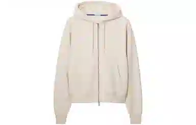 Burberry Equestrian Logo Hoodie White