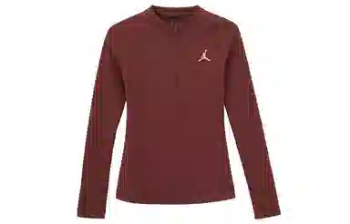 Jordan FW24 Knit Top Brown/White