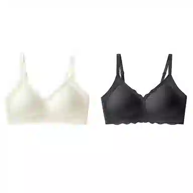 俞兆林 收副乳无痕聚拢调整型上托防下垂薄款美背无钢圈文胸 女款 组合装