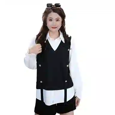 云妃秀 大码女装衬衫休闲时尚 女款