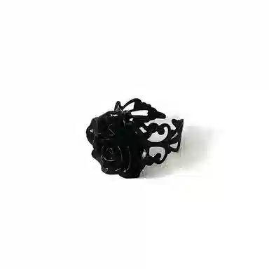 KING OF BLING Rose Adjustable Ring