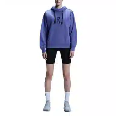 On Club Hoodie Iris Purple