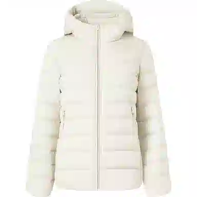 坦博尔 连帽短款纯色羽绒服 女款