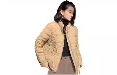 鸭鸭 通勤简约宽松羽绒服 女款