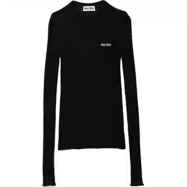 Miu Miu Slim Fit Cashmere Sweater