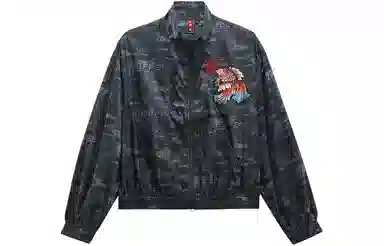 鬼洗 水金鱼满印印花夹克外套 女款