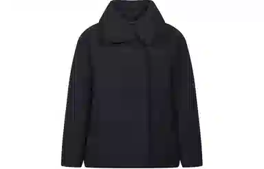 波司登 纯色翻领拉链羽绒服外套 女款 
