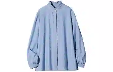 UNIQLO x INES DE LA FRESSANGE SS24 Blue Blouse