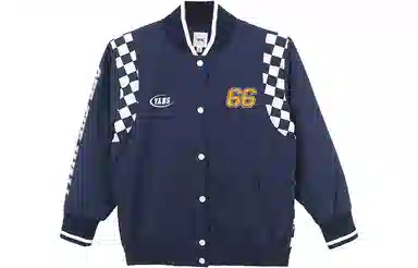 Vans Checkerboard Logo Jacket Blue