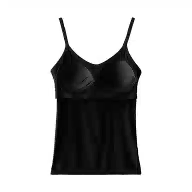 欧迪芬 亲肤柔软透气无痕有垂感细肩带弹力不勒防垂夏季背心 女款