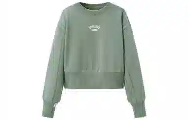 太平鸟 高腰罗口卫衣 女款