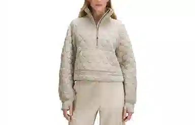 lululemon Scuba Oversized Quilted Half Zip