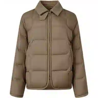 坦博尔 宽松翻领长袖羽绒服 女款