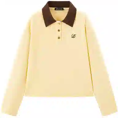 Peacebird Colorblock Polo Shirt