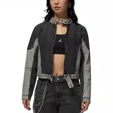 Jordan Air Jacket Black/Teal Grey