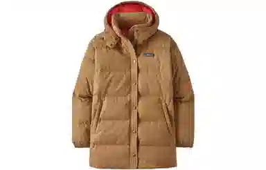 patagonia Cotton Down Parka Logo